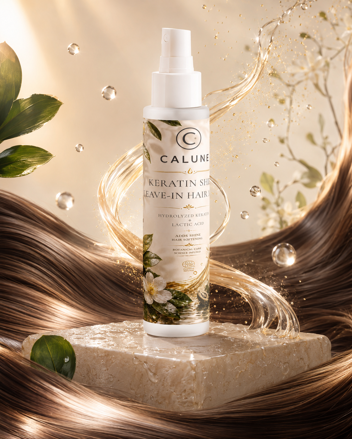 CALUNE Keratin Shine Leave-In Hair Mist