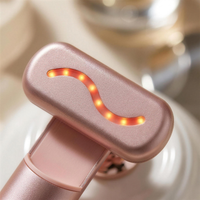 Macro close-up of the CALUNE One head with its signature warm LED wave